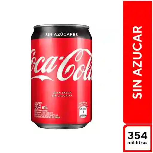 Coca-cola Sin Azúcar 354 Ml