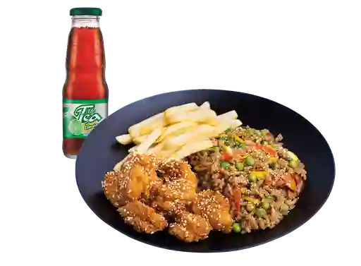 Combo Wokbox Pollo Crocante Maracuya