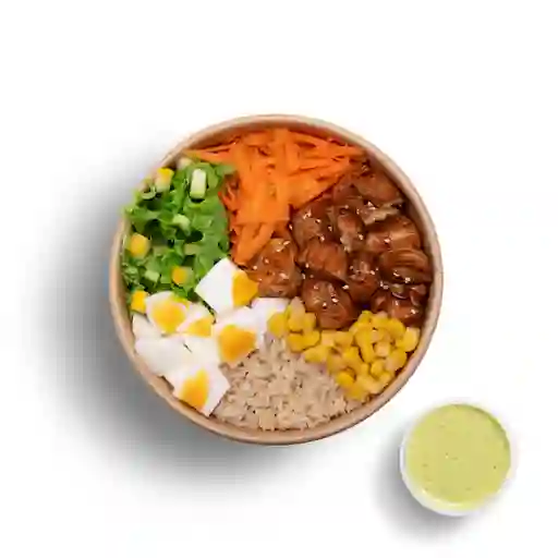 Bowl Mediano Pollo Teriyaki