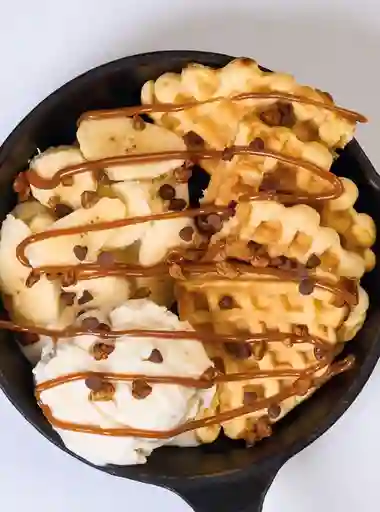 Waffle Banano