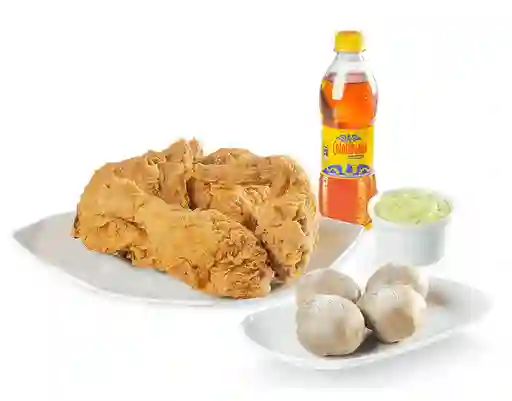Combo Medio Pollo Apanado