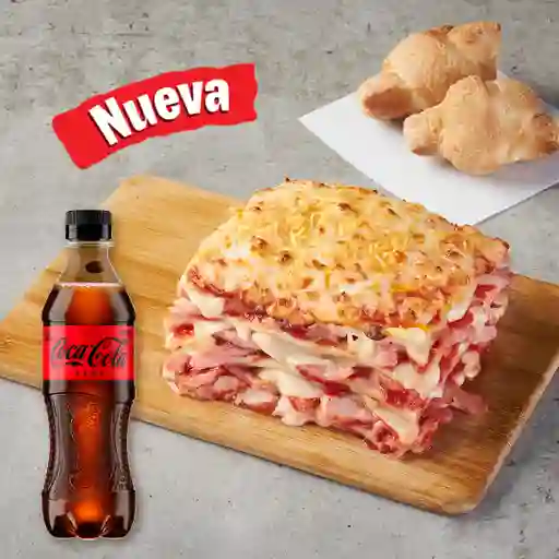 Combo Lasagna Fundido Jamón