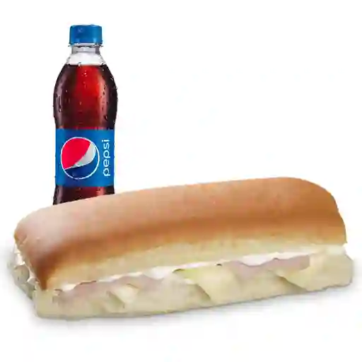 Combo Ligero Jamón Y Queso + Bebida