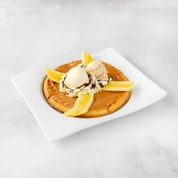 Waffle Arequipe Y Banano