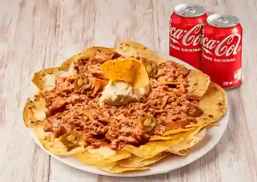 Combo Mister Nachos + 2 Coca Cola