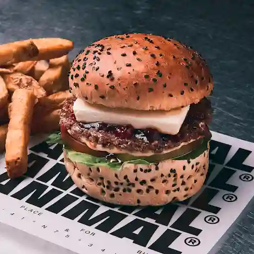 Hamburguesa Trufada Smash En Combo