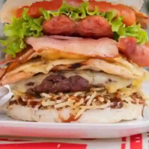 Arepa Burger Súper Vip