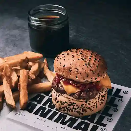 Combo Burger Master + Coca Cola