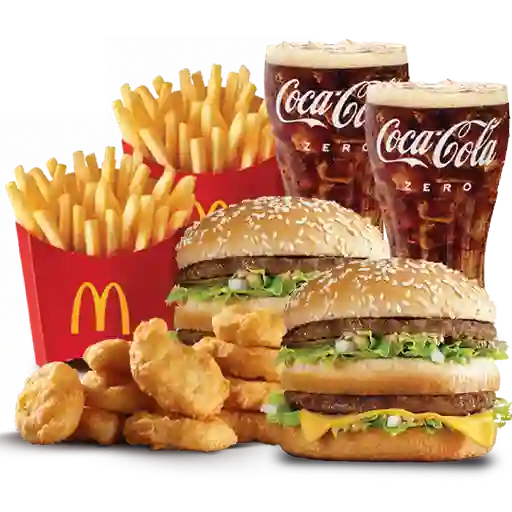 2 Mccombo Mediano Big Mac + 10 Nuggets