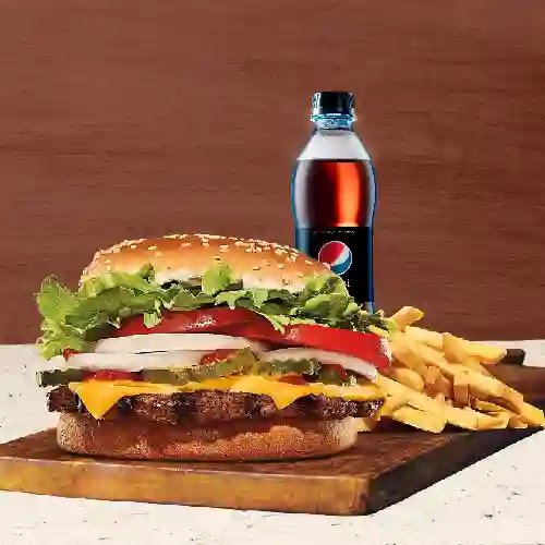 Whopper® Con Queso Combo