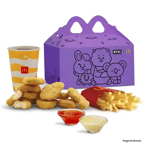 Mccombo Mediano 10 Chicken Mcnuggets + 1 Juguete Bt21