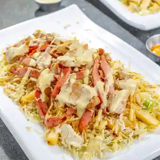Salchipapa De Pollo