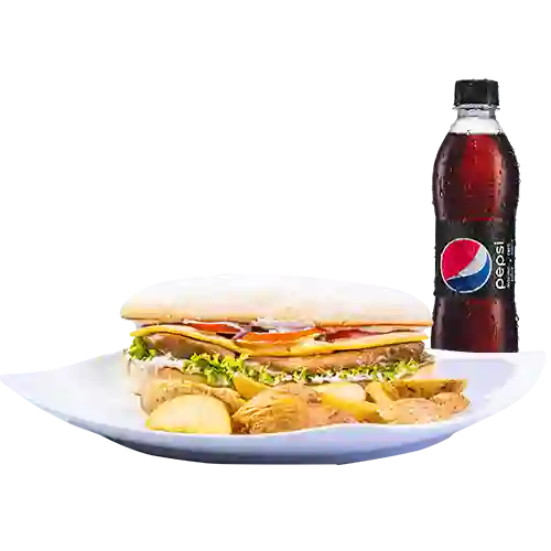 Combo Sanduche De Pollo A La Parrilla