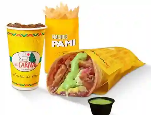 Combo Burro Vegano Tradicional