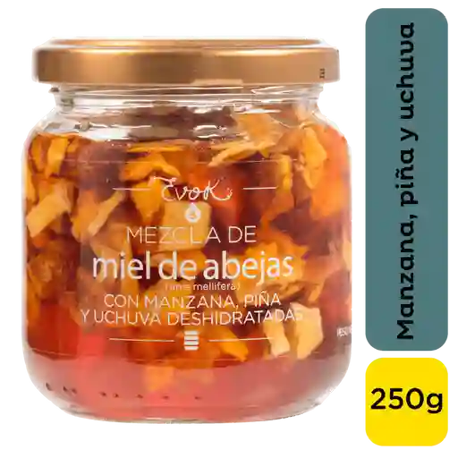 Evok Miel Fruta Manzana Piña X250g