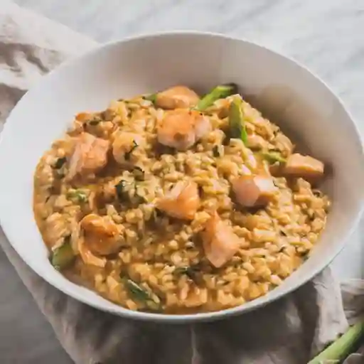 Risotto Salmón