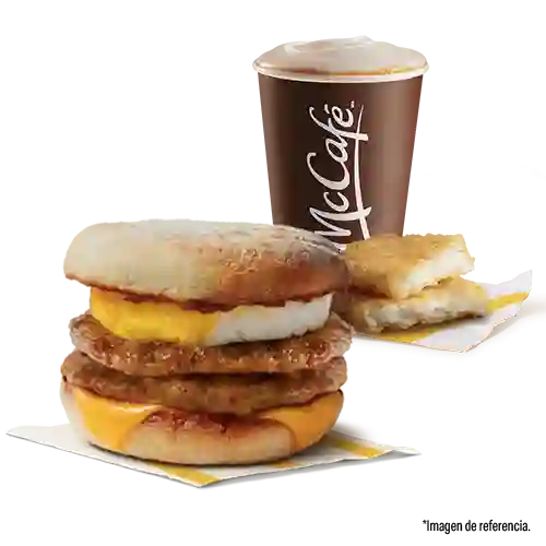 Mccombo Egg Mcmuffin Doble Salchicha