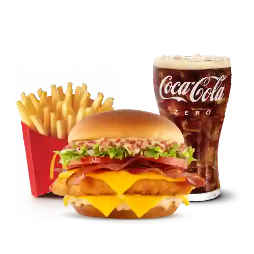 Mccombo Mediano Tasty Turbo Bacon  1 Pechuga