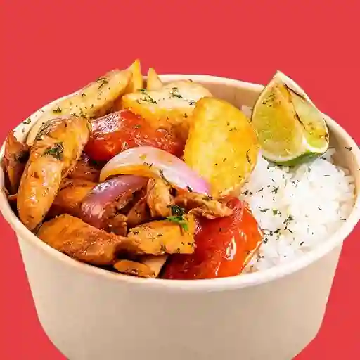 Pollo Saltado Mediano