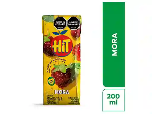 Jugos Hit Mora Tetra 200 Ml