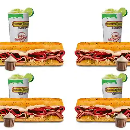 X4 Con Limonada