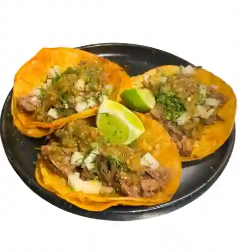 Orden De Tacos  X3 Unidades