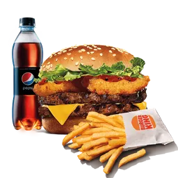 Promo Combo Bbq Burger Doble