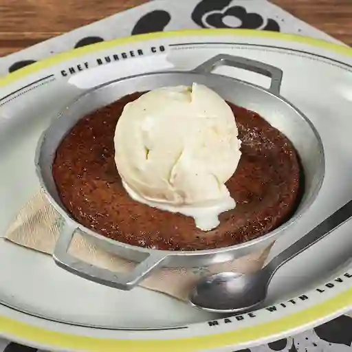 Brownie Al Horno Con Helado