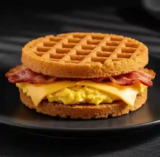 Egg & Bacon Pandewaffle