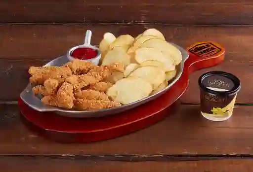 Filete De Pollo Apanado