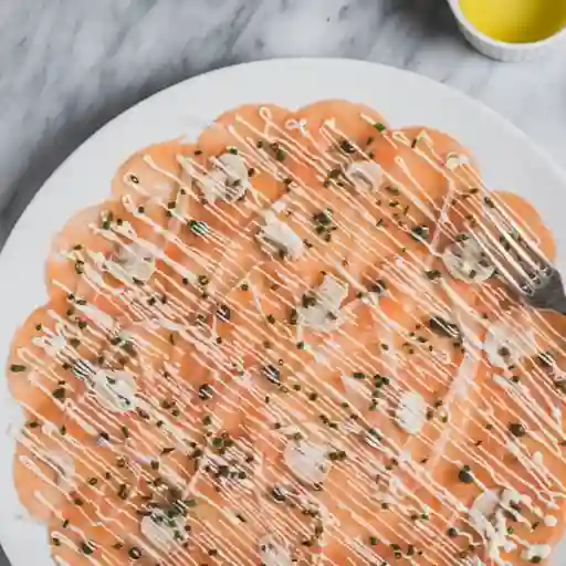 Salmón Carpaccio