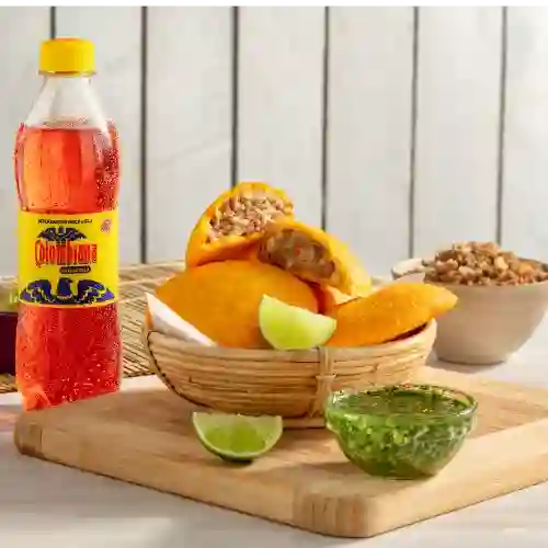 Combo 2 Carne + Gaseosa Postobón 400 Ml