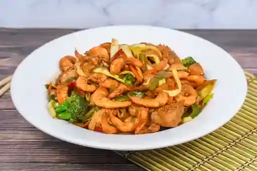 Chop Suey Pollo Camaron