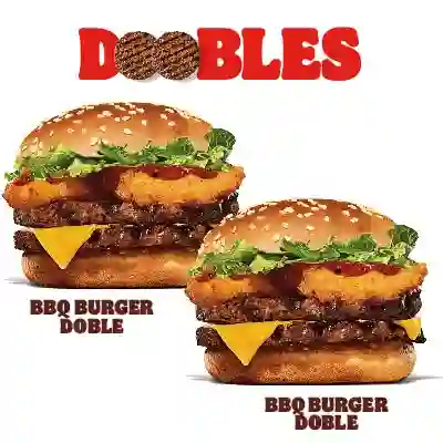 Dobles Bbq Burger Doble + Bbq Burger ...