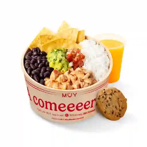 Muy Muy Mexicano+bebida+galleta