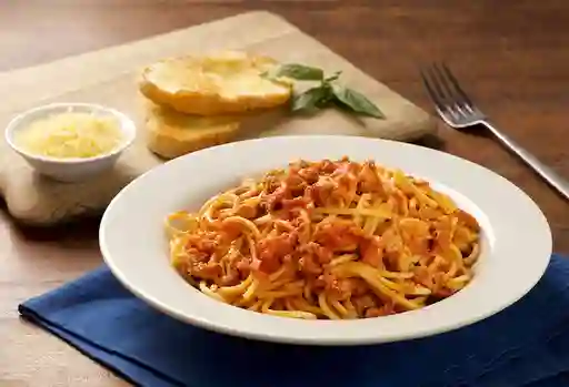 Spaguetti Napolitana Carne