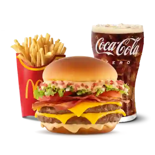 Mccombo Grande Tasty Turbo Bacon Dos 2 Carnes