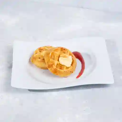 Mini Waffles D'yuca Doble