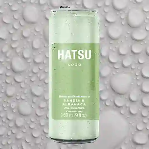 Hatsu Soda Sandia & Albahaca