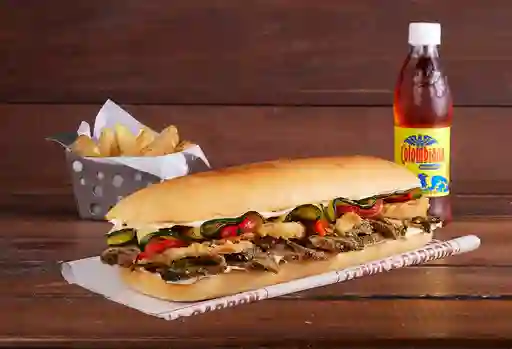 Combo Sandwich De Bondiola De Cerdo