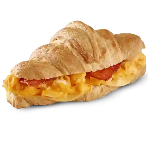 Croissant Con Huevo Y Tocineta