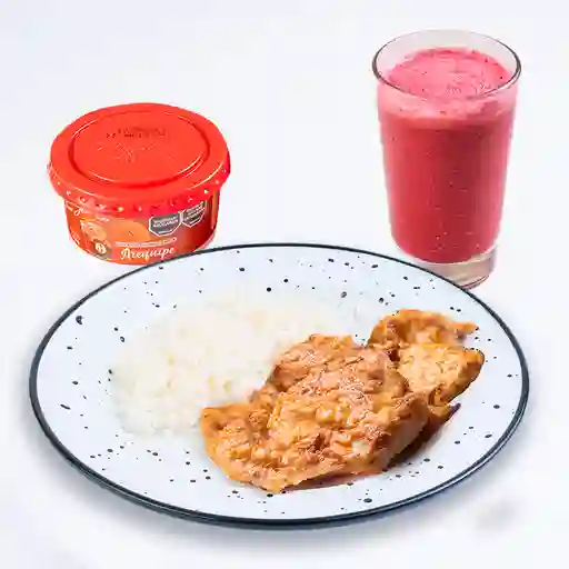 Menu Infantil Pollo Grille Con Helado