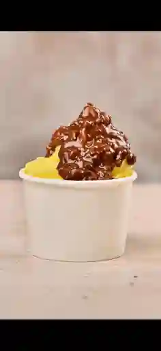 Helado Y Cobertura De Chocorochell