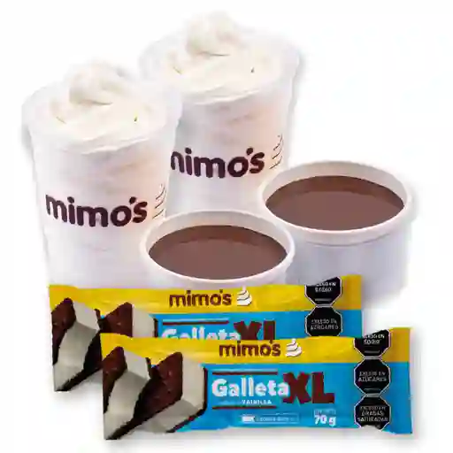 Promo 2 Maxi Antojo Llevar + 2 Galletas