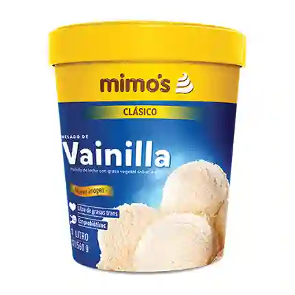 Litro De Helado Clasico Vainilla