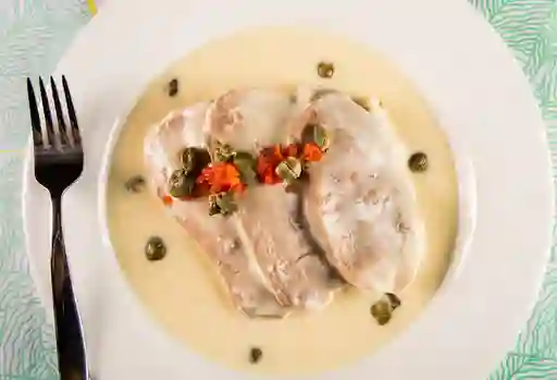 Lengua En Salsa De Alcaparras.