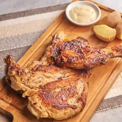 Medio Pollo Asado