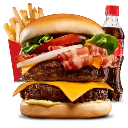 Combo Doble Angus + Coca-cola 400ml