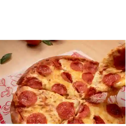Pizza Pepperoni Y Queso Extra Grande