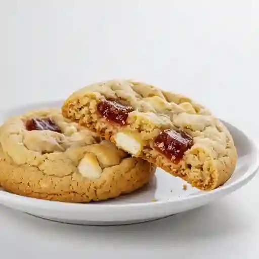 Galleta De Chocolate Blanco Y Bocadillo